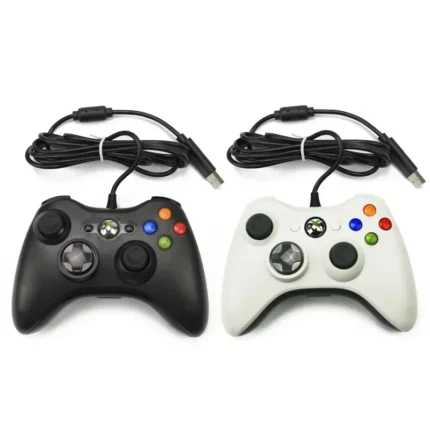 وحدة تحكم ألعاب سلكية – متوافقة مع Xbox 360 والكمبيوتر